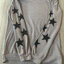 Blooming Jelly Gray Star Sweatshirt Photo 1