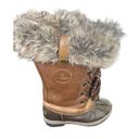 London Fog  LFW Melton 2 Women’s Lace up mid calf snow boots / Brown/Size 6 Photo 0