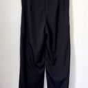 SheIn  Black Pleated Trousers Wide Leg High Waist Dress Pants ~ Women’s Size M Photo 1