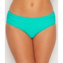 Coco reef New.  aqua mid rise bikini bottom. XL Photo 4