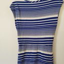 The North Face  Casual Knee-length Dress Cotton Modal Blue White Stripes Size XS Photo 5