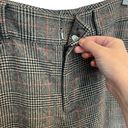 Ralph Lauren LAUREN  Trouser Pants Brown Plaid Houndstooth Wool Angora Size 8 Photo 4