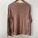 TNA Waffle Raglan Longsleeve in Brown Size Small Photo 1