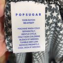 Popsugar  Black Starstruck Tie Waist Dress Large Photo 6