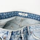 GRLFRND  The Eva Denim Skirt in Car Wash Blue Cut Off Revolve Size 27 Photo 3