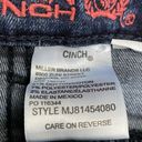 Cinch  Lynden Jeans Womens Bootcut 33/15R Blue High Rise Stretch Blue Denim Flare Photo 13