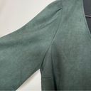 Tuckernuck  Green Suede Easton Blouse sz XXL Photo 7