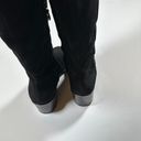 Rag and Bone  Ashby Genuine Suede Over The Knee Block High Heel Boots Shoes Black  Photo 4