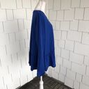 Caslon  Women's Blue Mazarine Jersey Knit Long Sleeve Crew Neck Peplum Tee sz XXL Photo 1