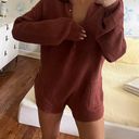 Free People Rust Color Romper Photo 1