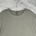 Lululemon Shirt Womens Medium Sage Green Live to Layer Casual Running Athleisure Photo 4