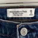 Abercrombie & Fitch  Women’s 2 Short Ankle Straight Ultra High Rise Jeans Photo 1