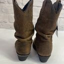 Dingo  brown Golden Condor slouch leather western cowboy boots 6 NWT Photo 3