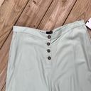 Who What Wear  Women's Mint Green Wide Leg Cropped Pants Size XXL. NEW Photo 2