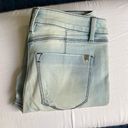 Bebe  Light Wash Blue Jean-Light Crop Sz 27 NWT Photo 1