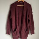 Barefoot Dreams  Cozychic So-Cal Cardigan Sweater Open Front Pocket Oversized Photo 1