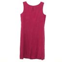 Tommy Bahama Silk Midi Red Sleeveless Crewneck Sheath Dress Modest Classic sz 10 Photo 1