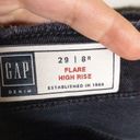 Gap  Washed Black High Rise Flare Jeans Stretch Smoothing Pockets Women's 29 Photo 3