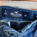 Hollister  Ultra High Rise Mom Short 3" 100% Cotton Tie Front W25 1 Photo 3