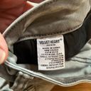 Velvet Heart Alisia Mid Rise Distressed Grey Skinny Jeans Photo 3