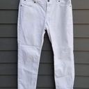 Talbots  Signature Ankle White Jeans Size 12/31 Photo 2