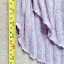 We The Free  Distressed Hem Sweater, Lilac Purple, Size XS Photo 7