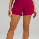 Lululemon  Hotty Hot Low-Rise Lined Shorts 2.5” - Pomegranate Color (size 6) Photo 0