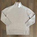 Vince NWT  Oversize 100% Cashmere Turtleneck Sweater in Heather Marble Medium Photo 0