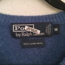 Polo  Ralph Lauren V Neck Pullover Wool Sweater Photo 8