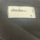 Allen Allen  Dress Women M Black Collar V-Neck 3/4 Sleeve Short Length Casual Photo 1