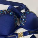 Victoria's Secret 34D/S- Victoria Secret Swim Bikini Set Embellished Bombshell Push Up Adds Photo 5