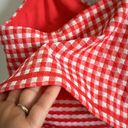 Aerie  Offline Women's XL Red Gingham Plaid Crop Top Country Western Rodeo New Photo 5