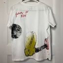 Desigual Disney x  | OK Mickey Print Future is Now Short Sleeve Tee White Sz S Photo 11