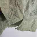 Habitat  cotton light green crinkle textured sleeveless blouse size small Photo 4