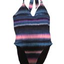Petal  & SEA BY PQ
Skyline Pink & Blue Striped One Piece Swimsuit Size Large NEW Photo 2