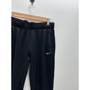 Nike  Black Therma All Time Pants Cinch Ankle Sweatpants Fleece Women Size Small Photo 5