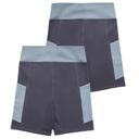 Parks Project Glacier Trail Blue Crop Top Sports Bra Bike Shorts Set XS NEW Tags Photo 2