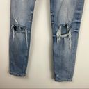 ZARA  Woman Distressed Mom Jean Boyfriend Light Wash Jeans Sz 2 Photo 4