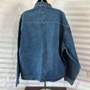 Port Authority  Embroidered Comanche Moon Denim Jacket Size XL Photo 1