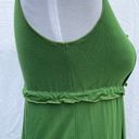 Max Studio Kelly Green flirty top Photo 2