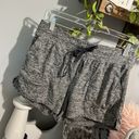 The Comfy Athletic Shorts 90 Degree Elastic Drawstring Waist Heather Gray Womens M Photo 6