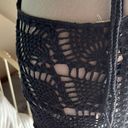 Frankie’s Bikinis Frankie’s Bikini’s Crocheted Maxi Dress Swim Coverup size M Photo 2