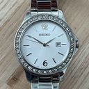 Seiko  Ladies Watch Crystals Stainless Bracelet Dial Hands Date Window Photo 1