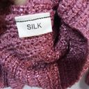 Salvatore Ferragamo  Pink Vintage Silk Knit Sweater Long Sleeve Size M Photo 5