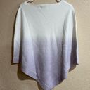 Barefoot Dreams  Cozychic Ultra Lite Ocean Breeze ombre soft violet Poncho NEW OS Photo 3