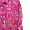 Ralph Lauren  Women's Size Medium Pink Paisley Classic Sleep Shirt Photo 2