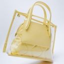 ZARA  TRANSPARENT MINI TOTE BAG Photo 2