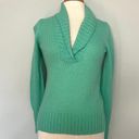 J.Crew  Factory Turquoise Vneck Pullover Sweater Photo 0