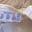 Vassarette Vintage  36D Strapless Bra White 74239 Smoothing Nylon Blend Photo 3