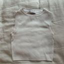 ZARA White Tank Top Photo 0